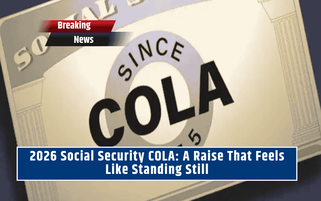 2026 Social Security COLA: A Raise That Feels Like Standing Still