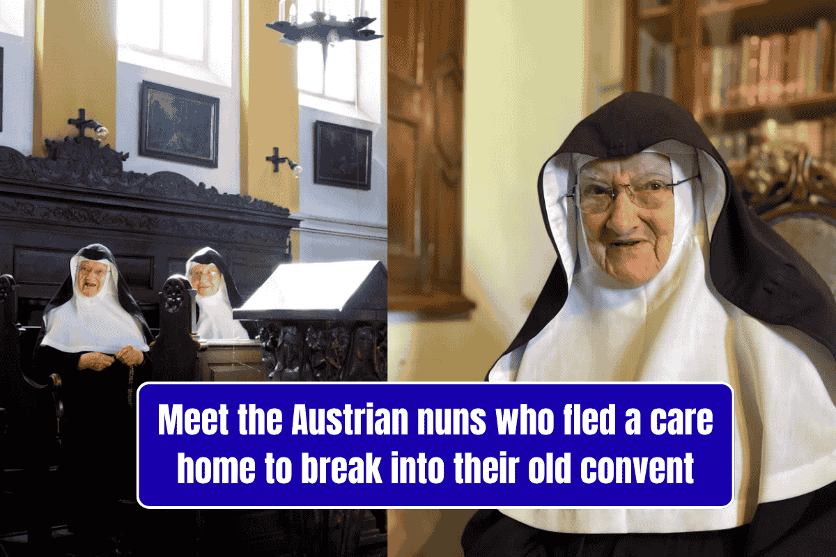 Meet the Austrian nuns who fled a care home to break into their old convent