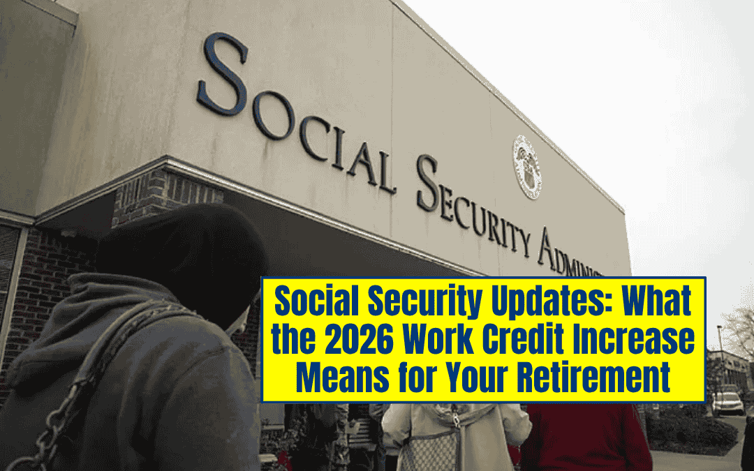 Social Security Updates: What the 2026 Work Credit Increase Means for Your Retirement
